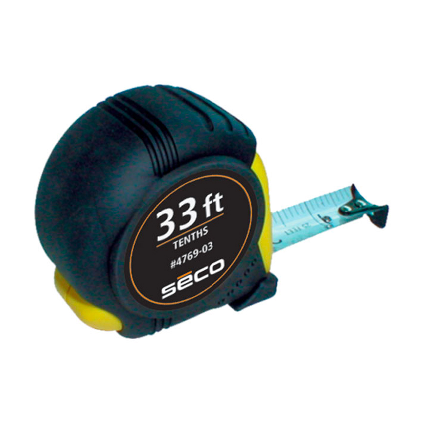Seco 33 Foot Heavy-Duty Tape – 10ths/metric