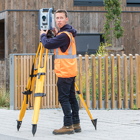 Fast and Precise Robotic Surveying