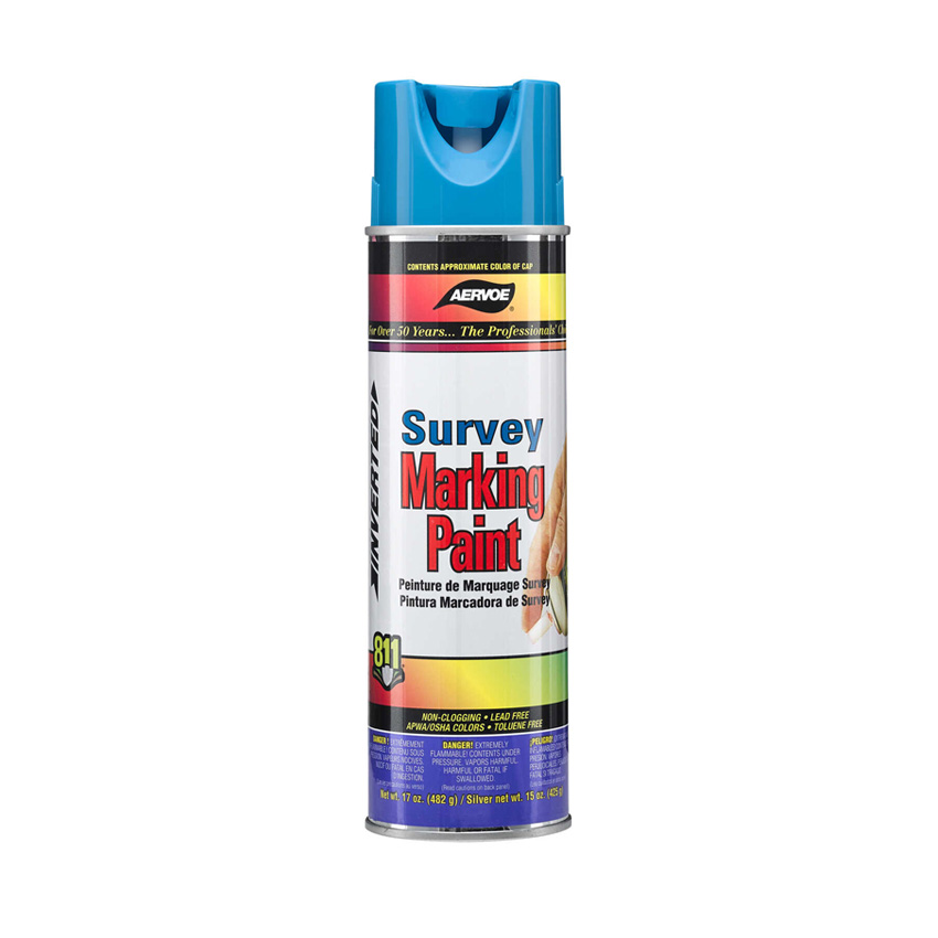 15227 Fluorescent Blue Aervoe Survey Marking Paint