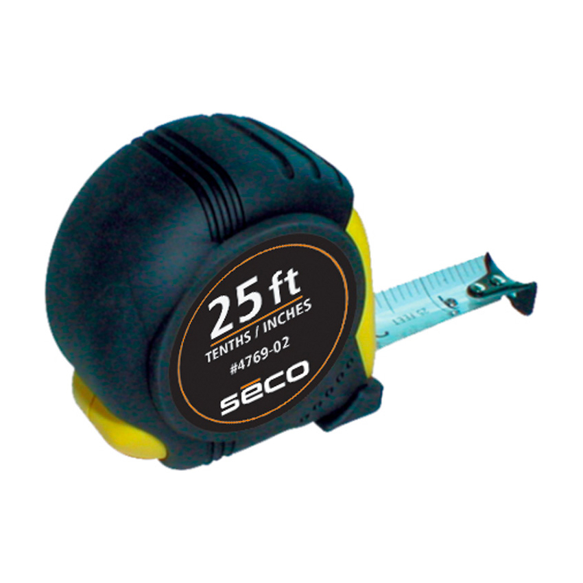 Seco 25 Foot Heavy-Duty Tape – 10ths/in