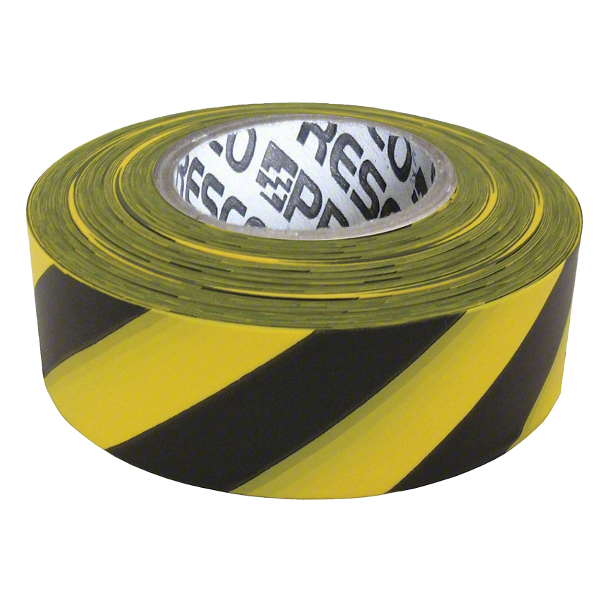 741026 Yellow Black Striped Texas Flagging