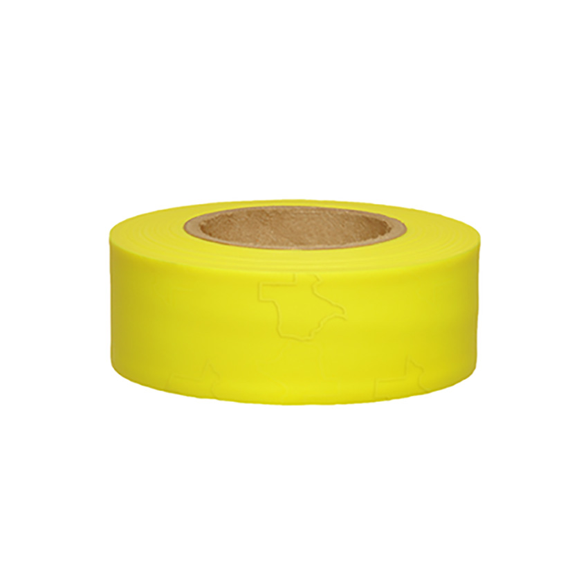 741015 Glo Yellow Presco Texas Flagging Tape