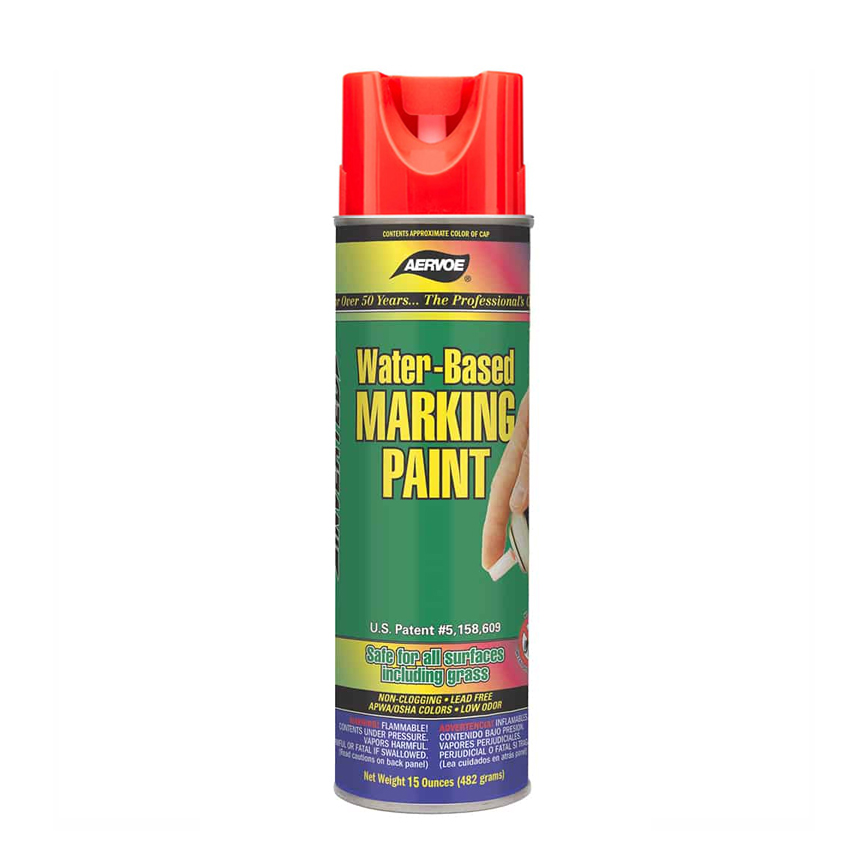 292 Red Aervoe Turf Water Based Marking Paint copy