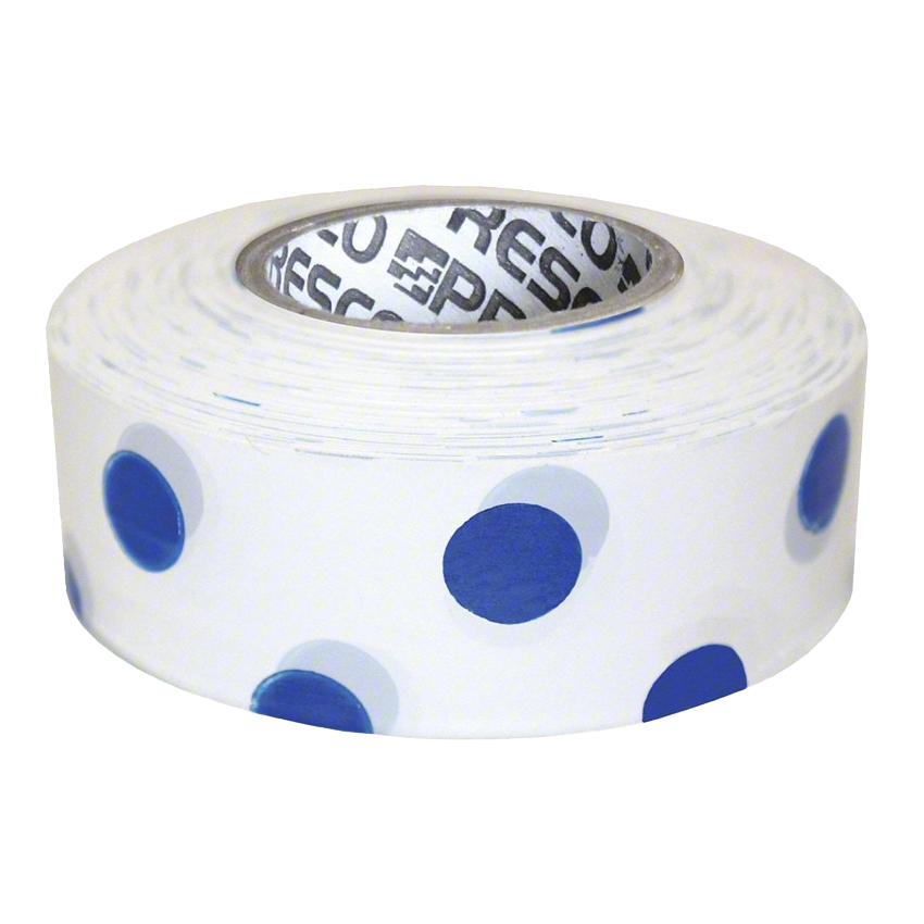 741081 Blue White Poka Dot Flagging_1