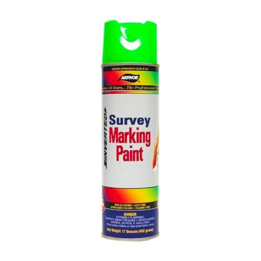 15224 Fluorescent Green Aervoe Survey Marking Paint copy