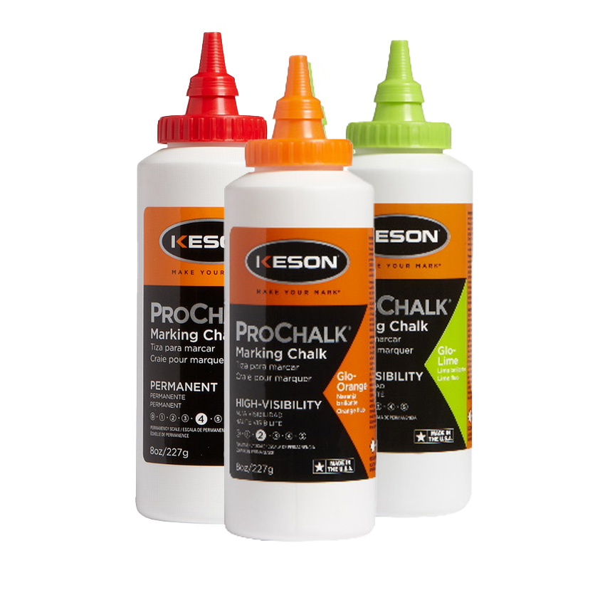 00000 Keson ProChalk Semi Permanent Marking Chalk