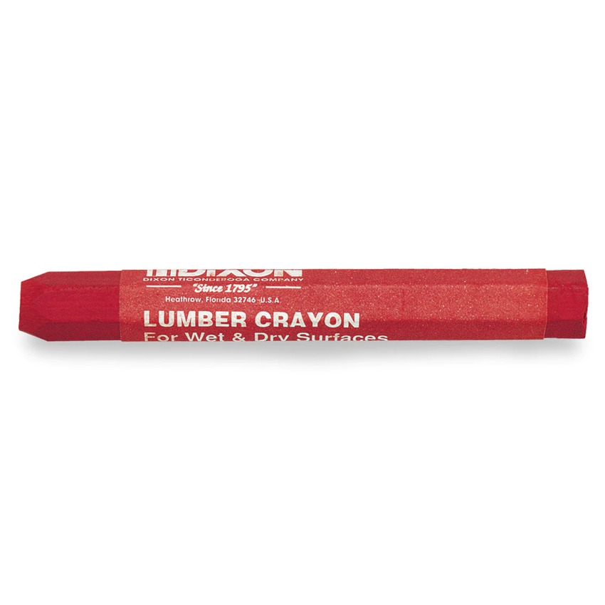 552000 Red Dixon Lumber Crayons Keel