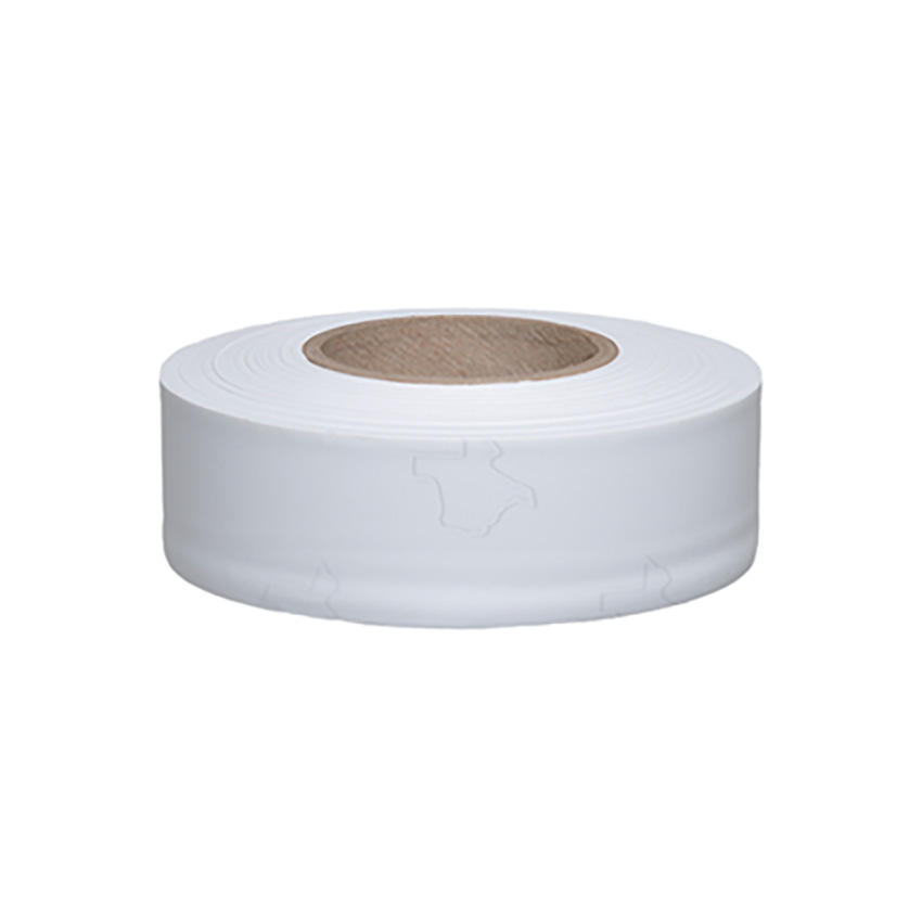 741213 White Presco Texas Flagging Tape