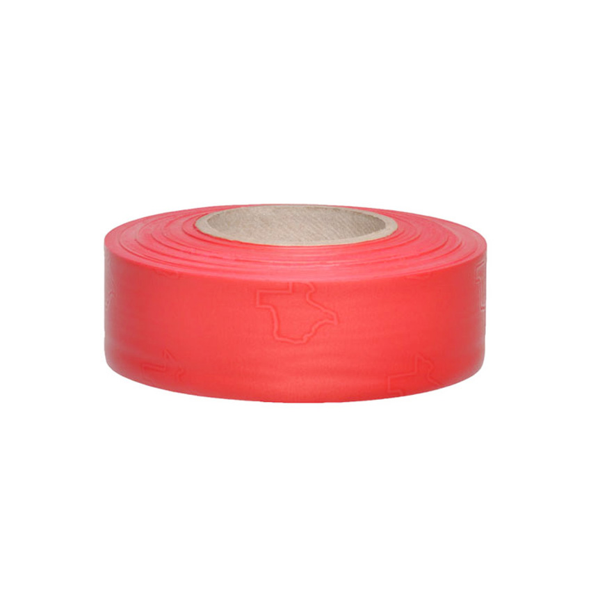 741017 Glo Red Presco Texas Flagging Tape