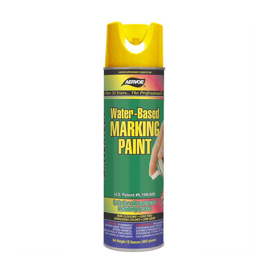 293 Yellow Aervoe Turf Water Based Marking Paint