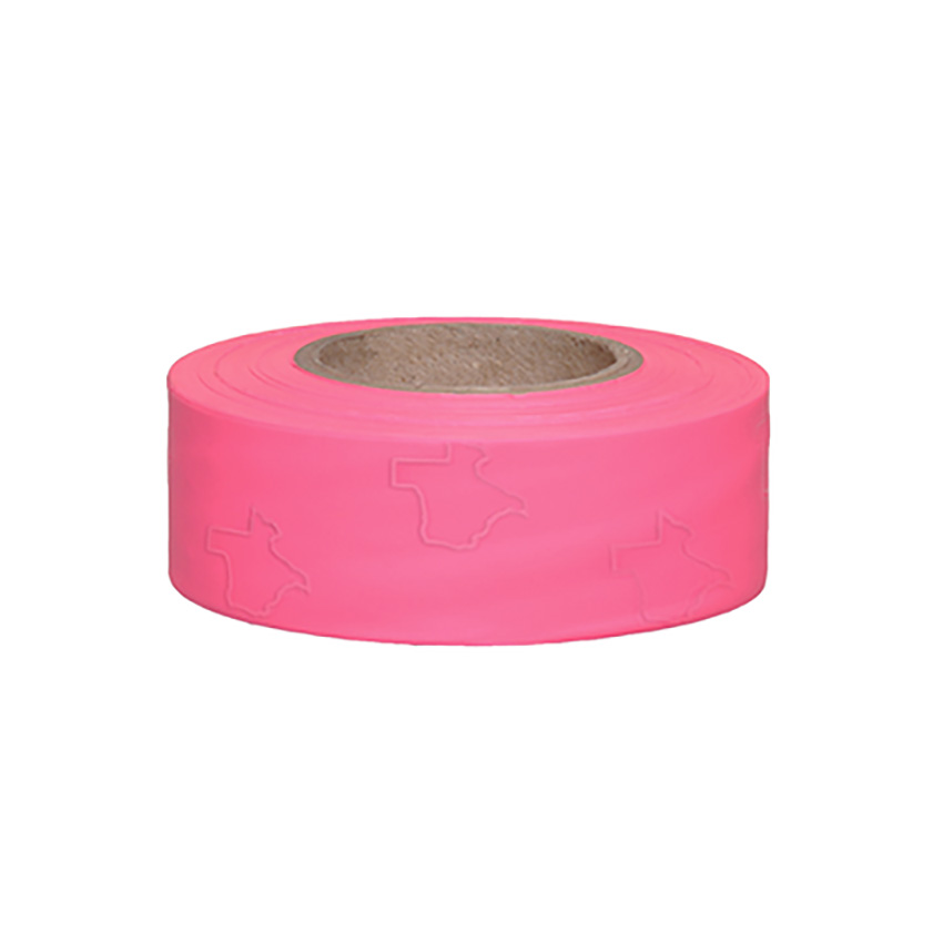 741011 Glo Pink Presco Texas Flagging Tape